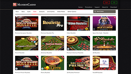 Mansion-Casino-Games